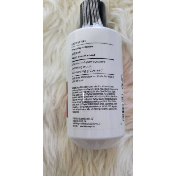 Crabtree & Evelyn Shower Gel Pomegranate & Argan Oil 8.4 Ounce New - Picture 4 of 5